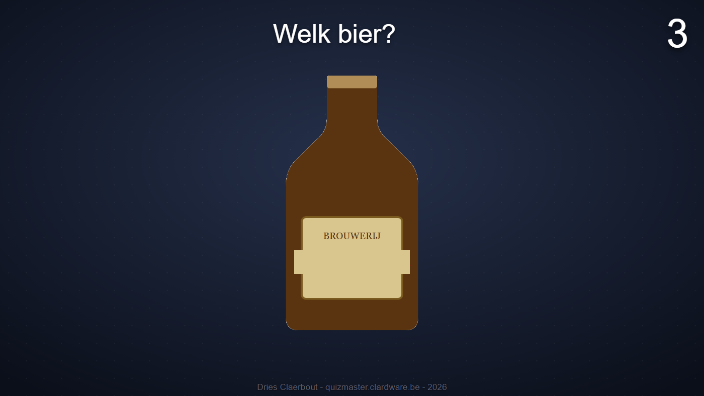 Een fles op de dia zonder de witte achtergrond van de scan